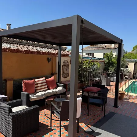 Private With Large Pool * Saint-Bres (Herault)
